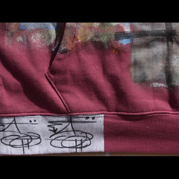 Sikes official x Aime-Moi one of one hoodie #13 - Picture 2 of 4